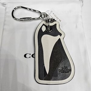 Coach Fox Novelty Leather Keychain Bagcharm